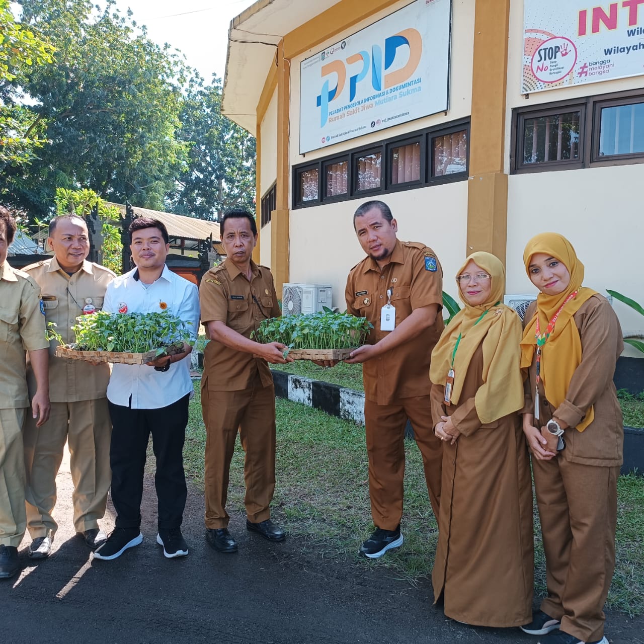 Upaya mendukung ketahanan pangan di Rumah Sakit Jiwa Mutiara Sukma